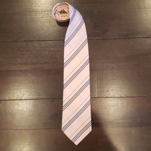MEN'S PINK SILK TIE BY IZOD